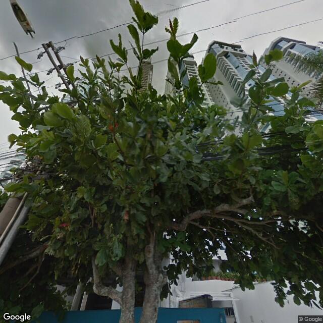 Imagem estática do "Street View" da localização