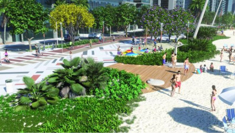 Avenida Atlântica - Projeto da nova orla de Balneário Camboriú recebe sugestões até o final do mês de julho 2022