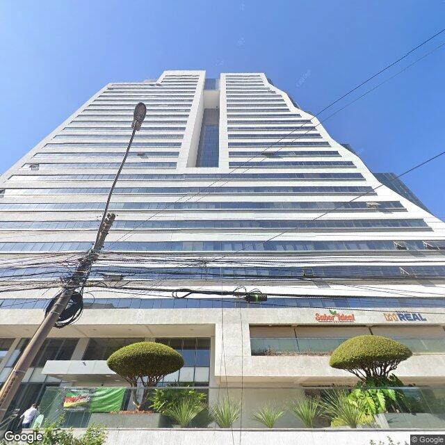 Imagem estática do "Street View" da localização