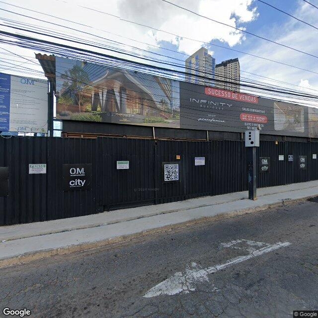 Imagem estática do "Street View" da localização