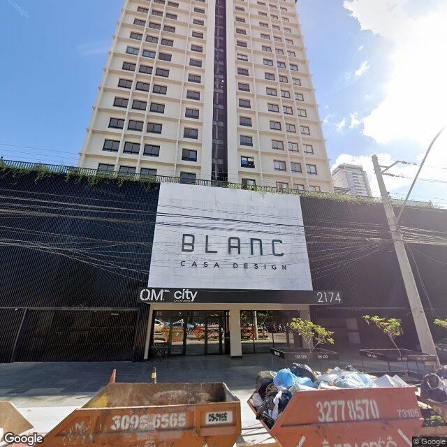 Imagem estática do "Street View" da localização