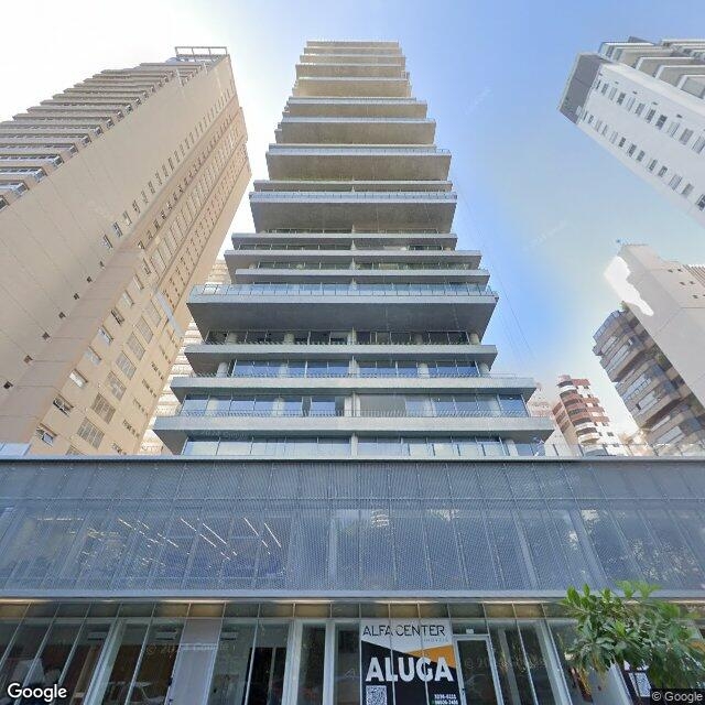 Imagem estática do "Street View" da localização