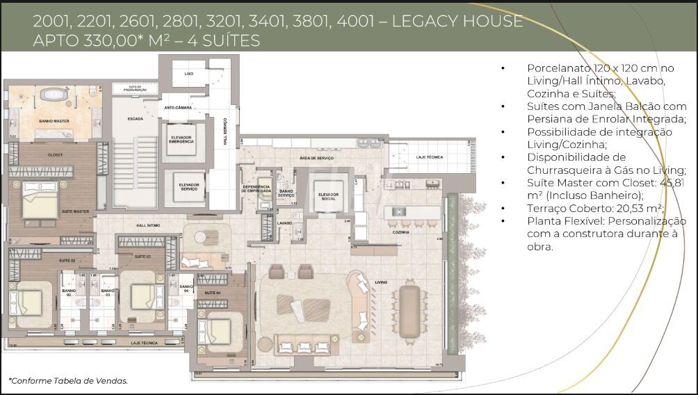 Cobertura à venda com 3 quartos, 327m² - Foto 6