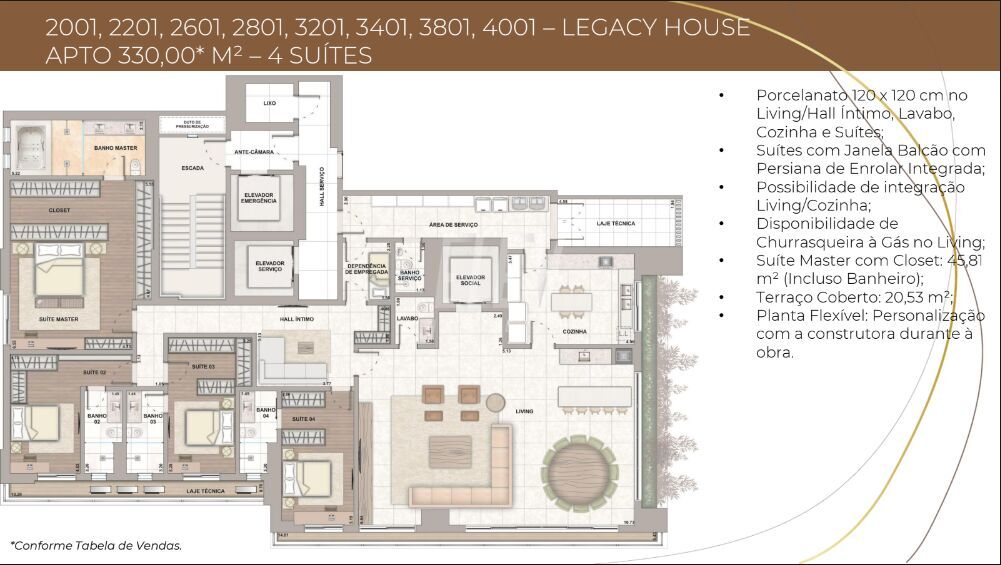 Cobertura à venda com 3 quartos, 327m² - Foto 4