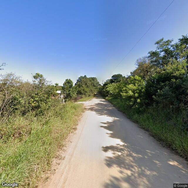 Imagem estática do "Street View" da localização