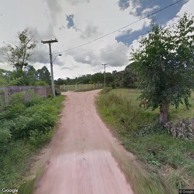 Imagem estática do "Street View" da localização