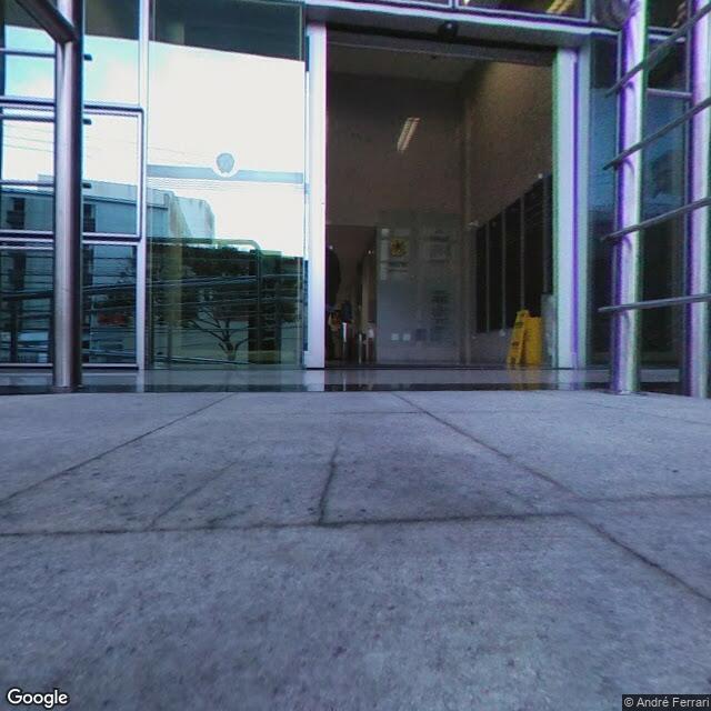 Imagem estática do "Street View" da localização