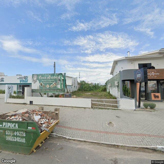 Imagem estática do "Street View" da localização