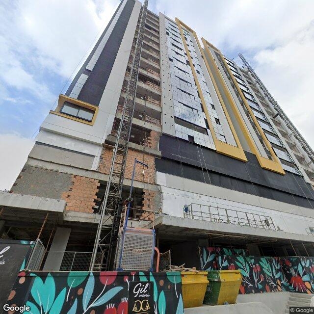 Imagem estática do "Street View" da localização