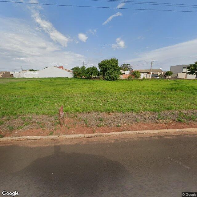 Imagem estática do "Street View" da localização