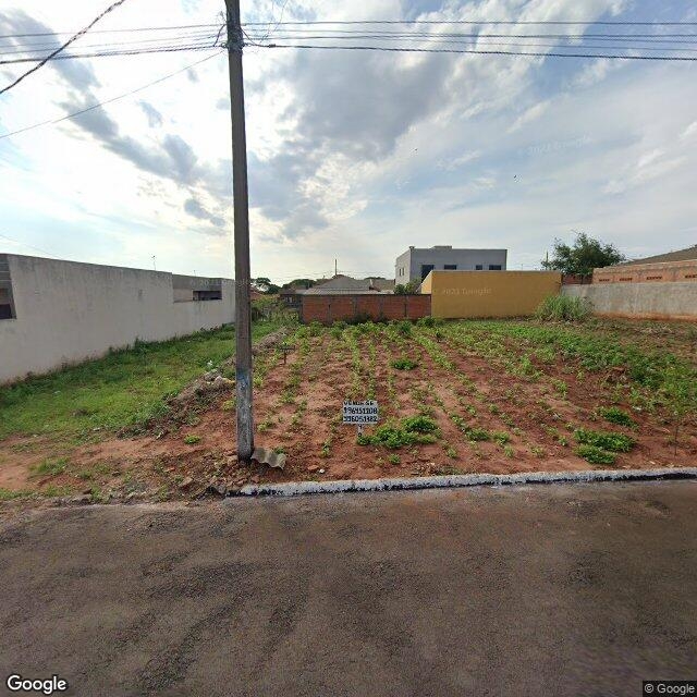 Imagem estática do "Street View" da localização