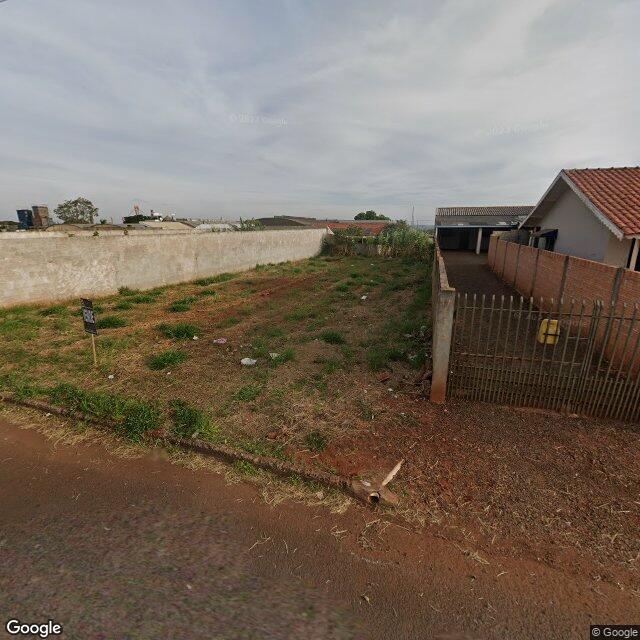 Imagem estática do "Street View" da localização