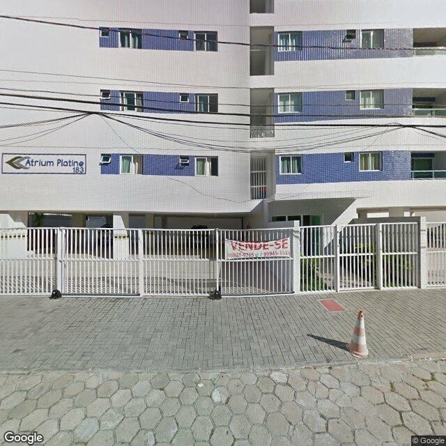 Imagem estática do "Street View" da localização