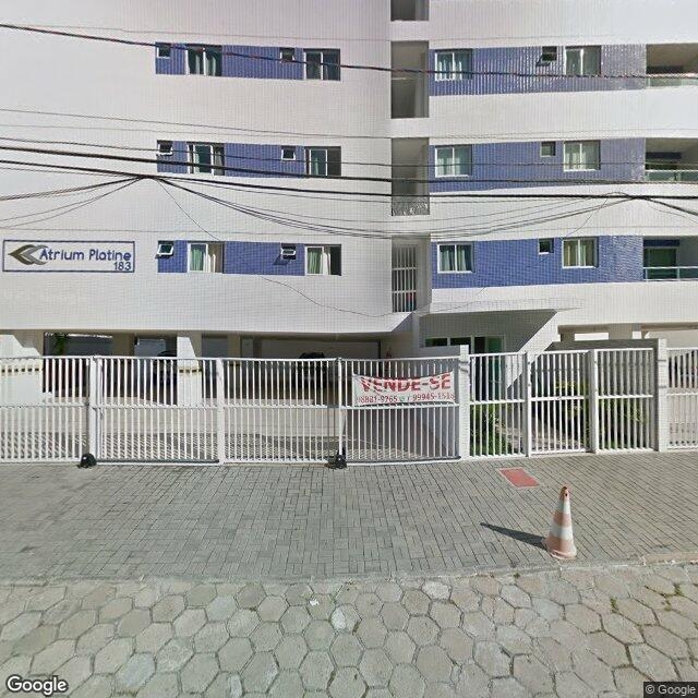 Imagem estática do "Street View" da localização