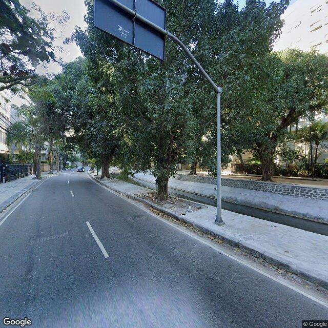 Imagem estática do "Street View" da localização