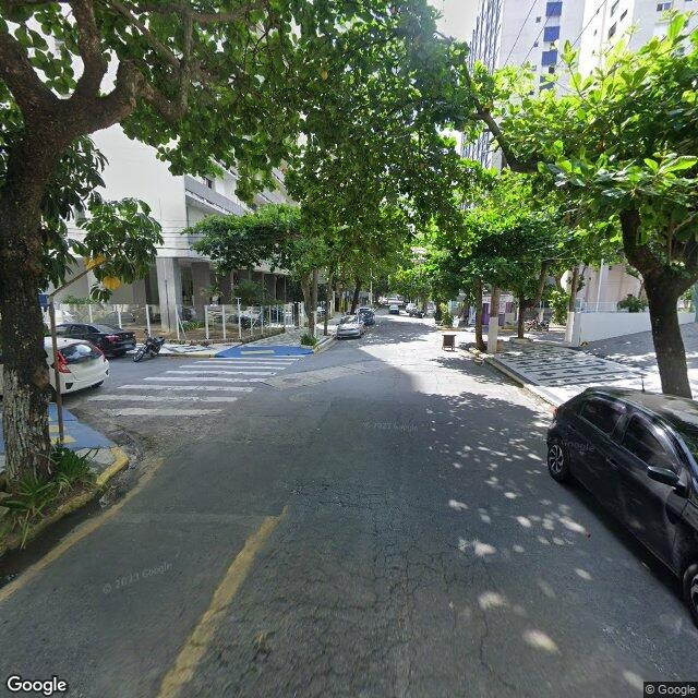 Imagem estática do "Street View" da localização