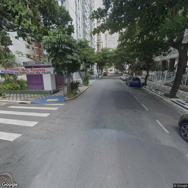 Imagem estática do "Street View" da localização