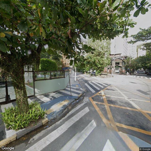 Imagem estática do "Street View" da localização