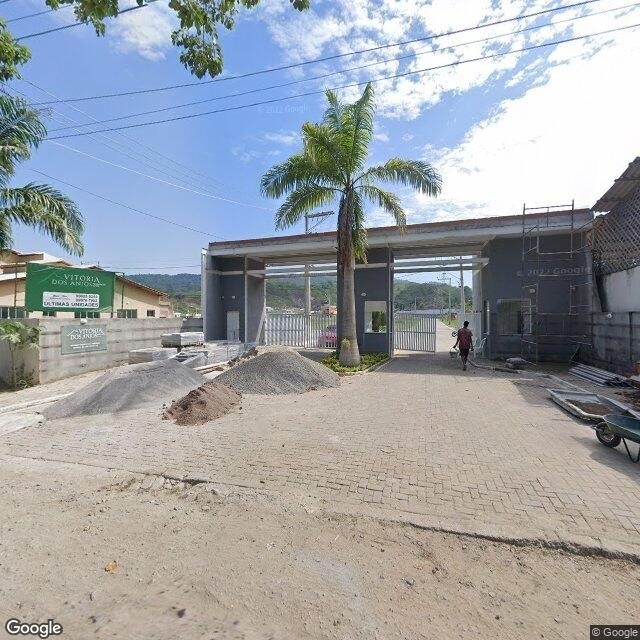 Imagem estática do "Street View" da localização