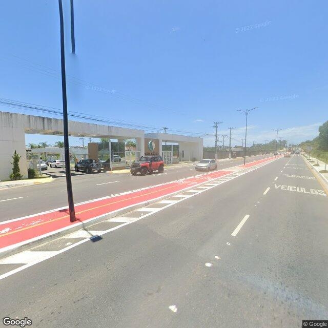 Imagem estática do "Street View" da localização