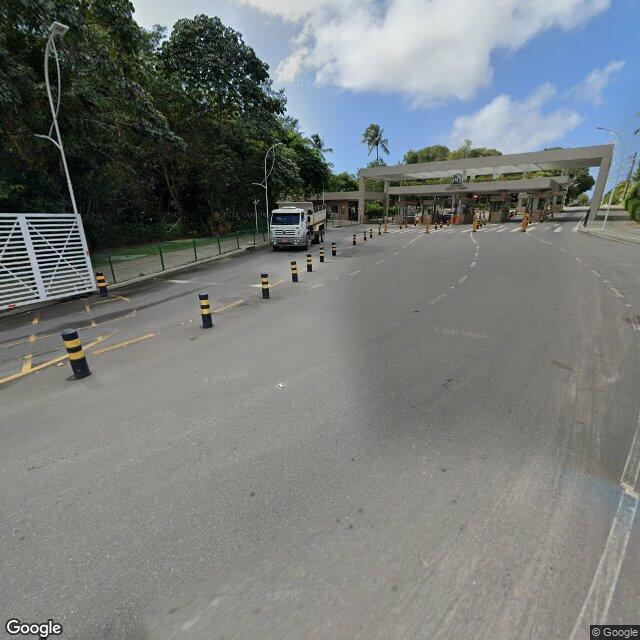 Imagem estática do "Street View" da localização