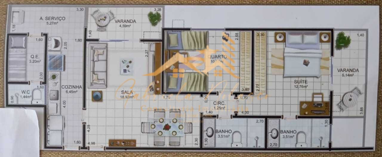 Apartamento à venda com 2 quartos, 90m² - Foto 18