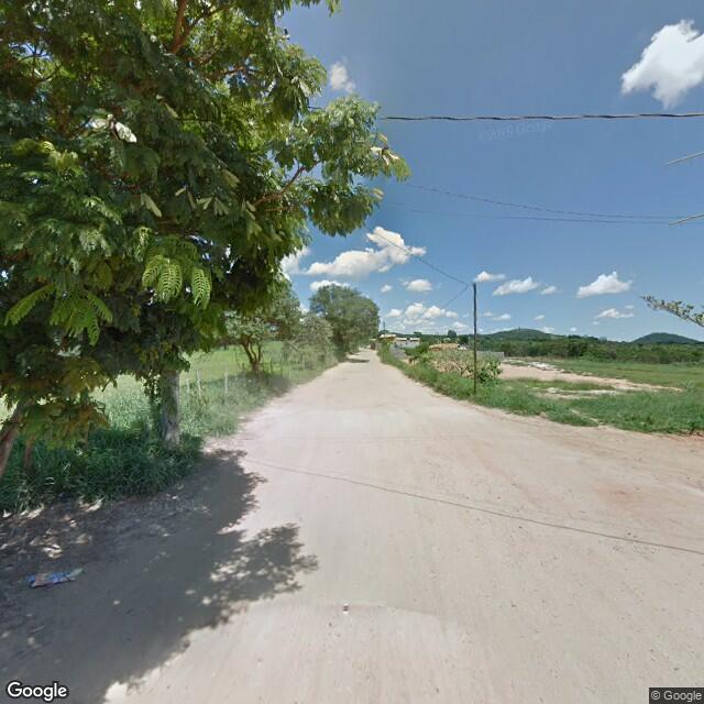 Imagem estática do "Street View" da localização