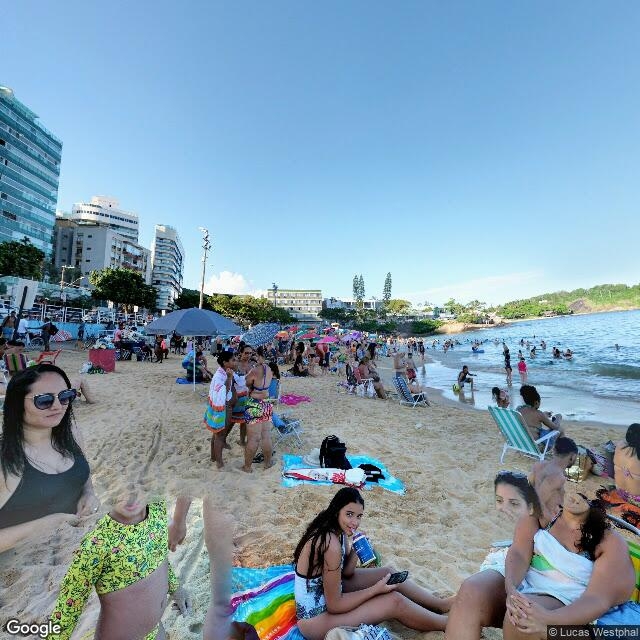 Imagem estática do "Street View" da localização