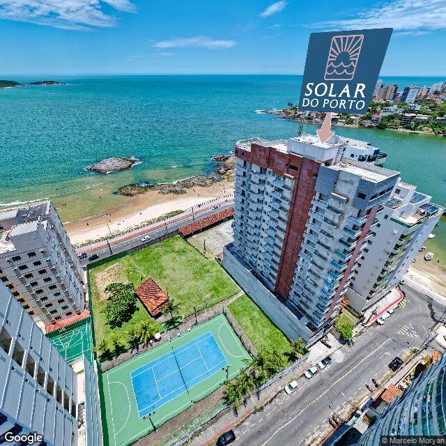 Imagem estática do "Street View" da localização