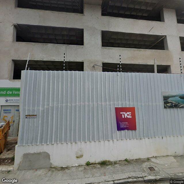 Imagem estática do "Street View" da localização