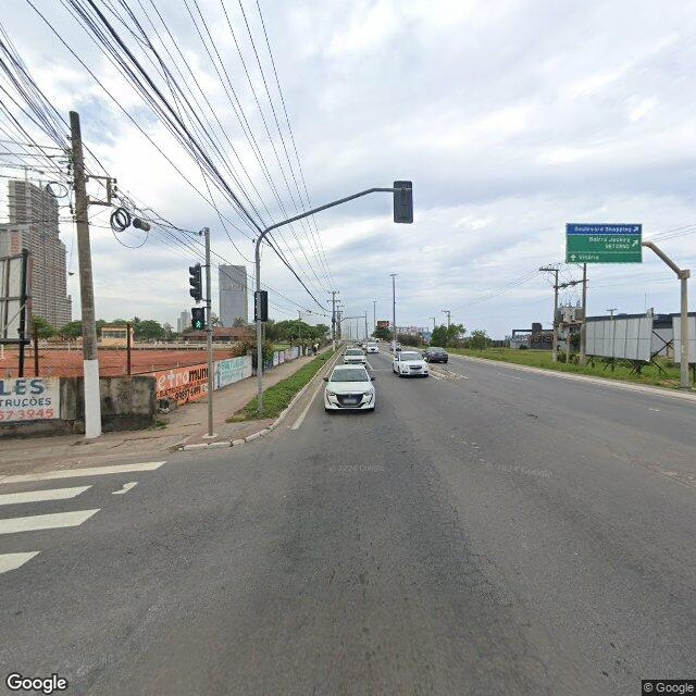 Imagem estática do "Street View" da localização