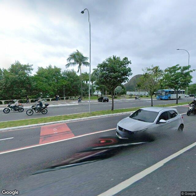 Imagem estática do "Street View" da localização