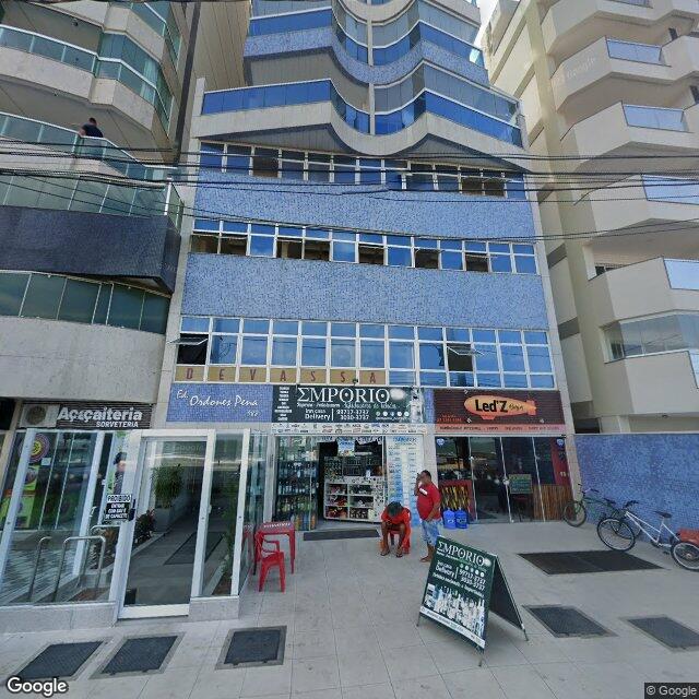 Imagem estática do "Street View" da localização