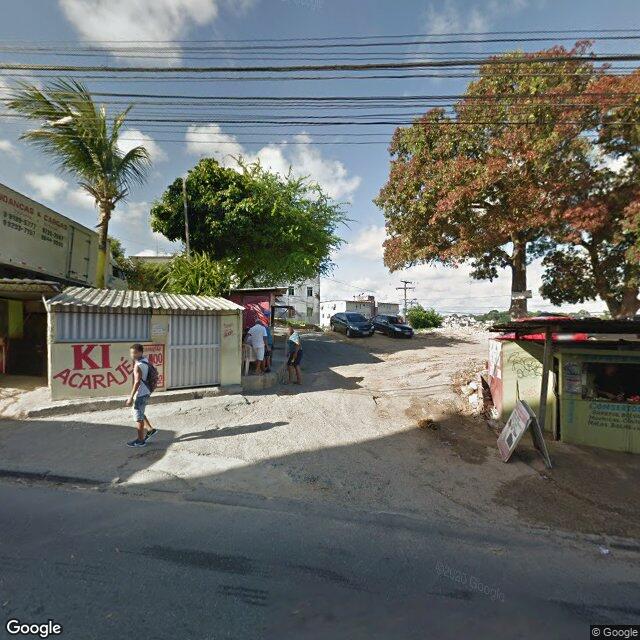 Imagem estática do "Street View" da localização