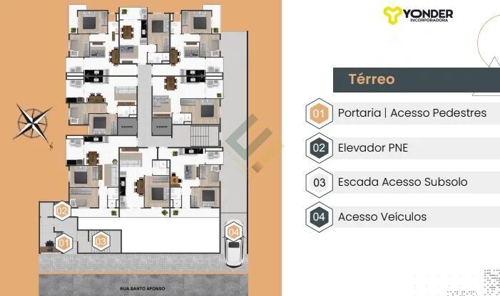 Apartamento à venda com 2 quartos, 45m² - Foto 16