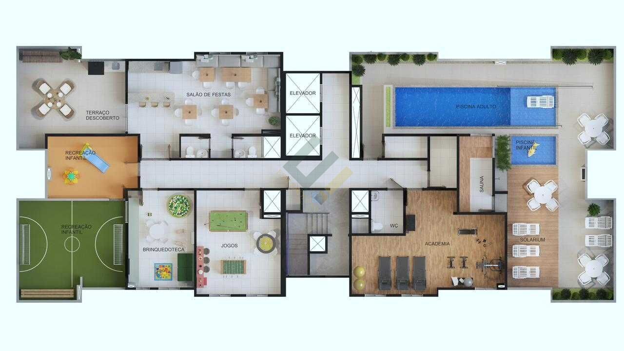 Apartamento à venda com 2 quartos, 42m² - Foto 7