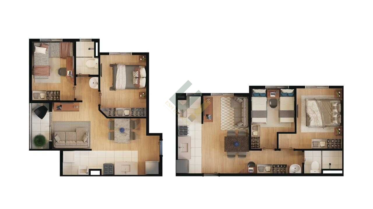 Apartamento à venda com 2 quartos, 42m² - Foto 12