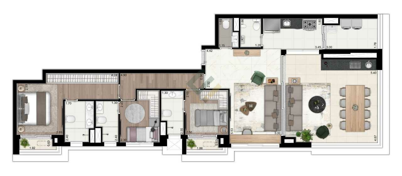 Apartamento, 1 quarto, 23 m² - Foto 30