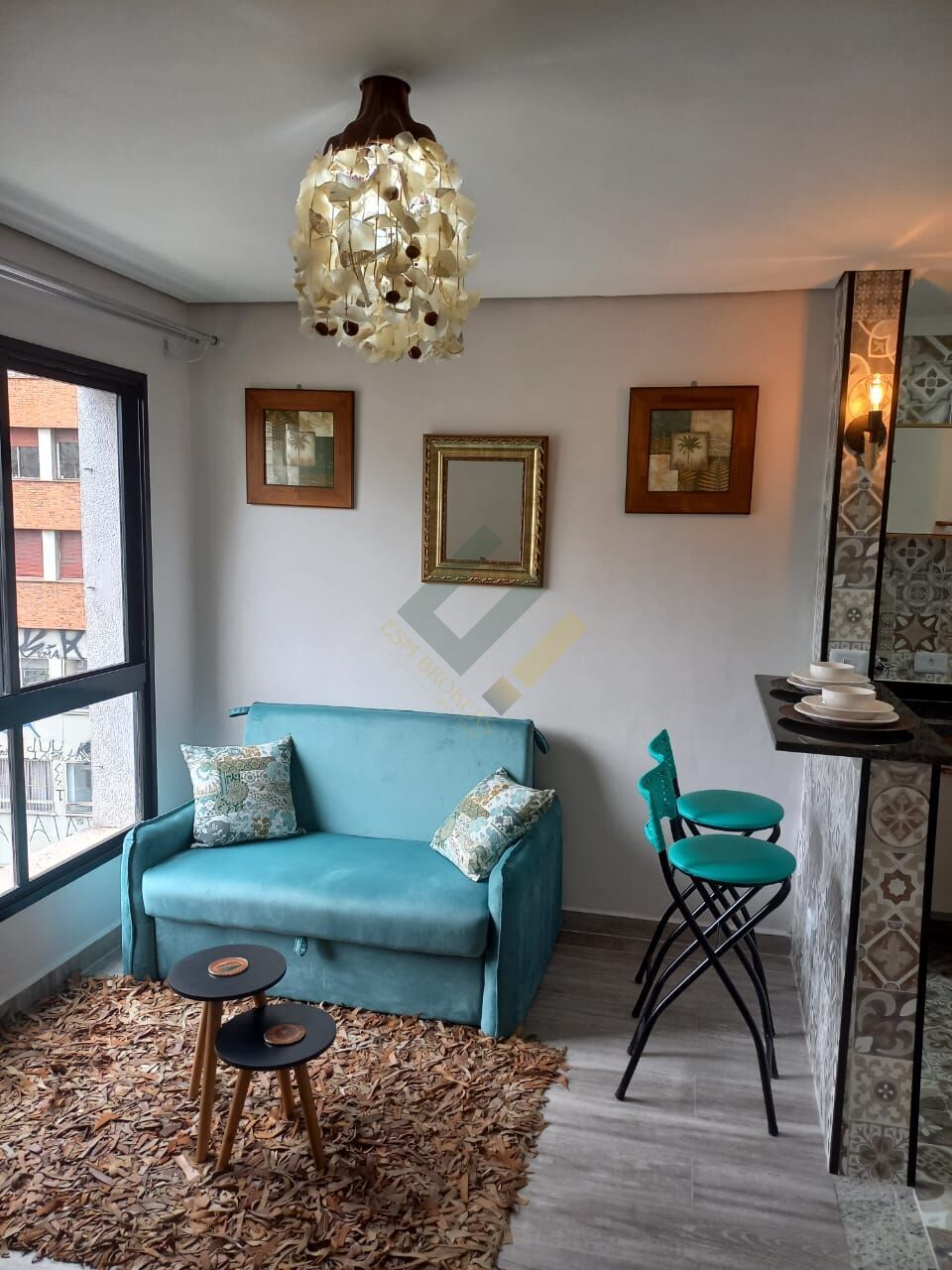 Apartamento à venda com 1 quarto, 33m² - Foto 1