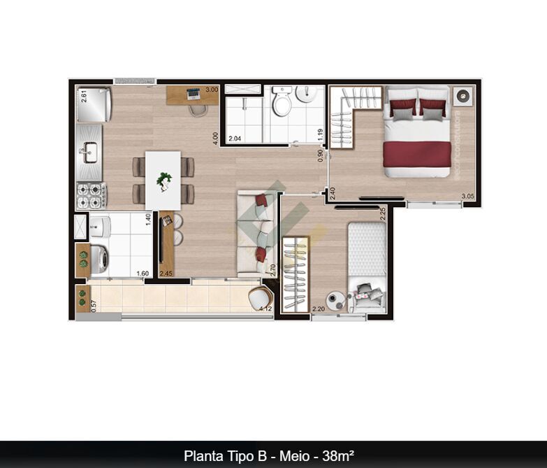 Apartamento à venda com 2 quartos, 38m² - Foto 33