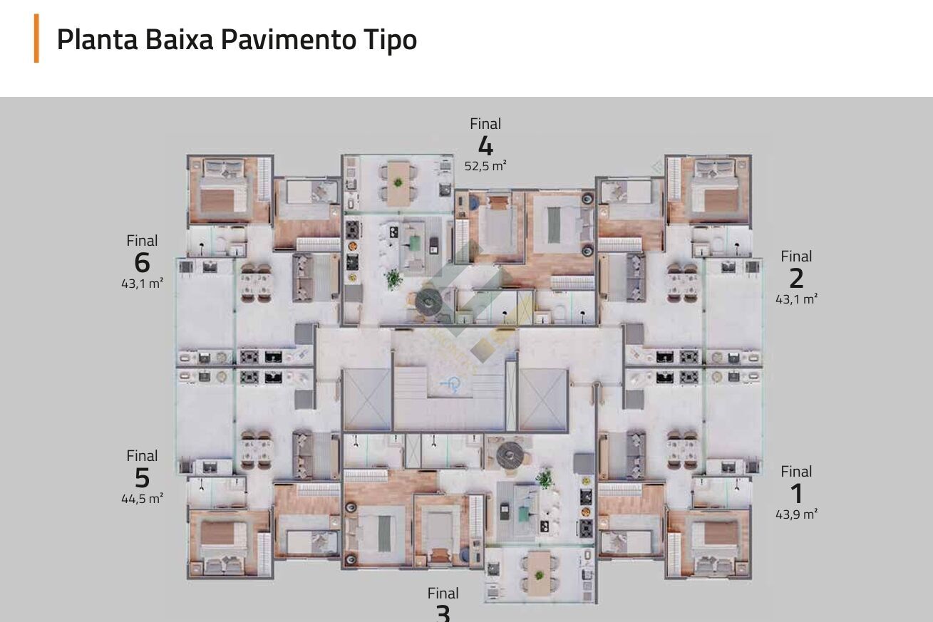 Apartamento à venda com 2 quartos, 54m² - Foto 10