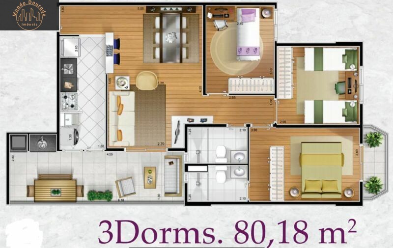 Apartamento à venda com 3 quartos, 77m² - Foto 27