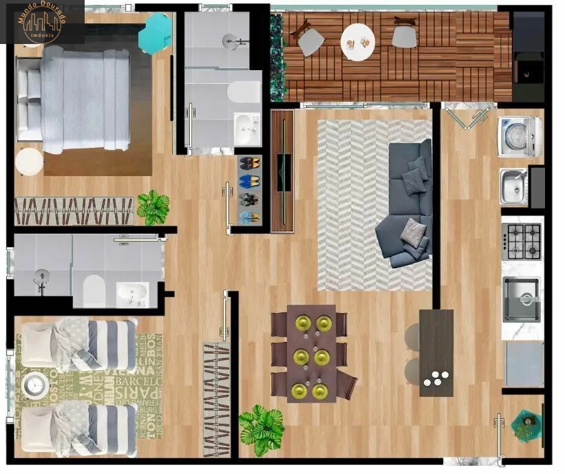 Apartamento à venda com 2 quartos, 65m² - Foto 15