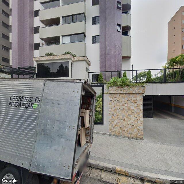Imagem estática do "Street View" da localização