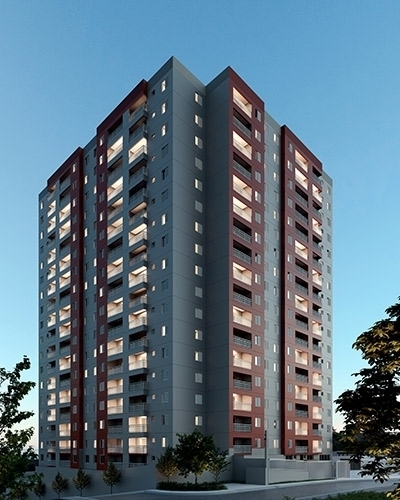 Apartamento à venda com 2 quartos, 47m² - Foto 1