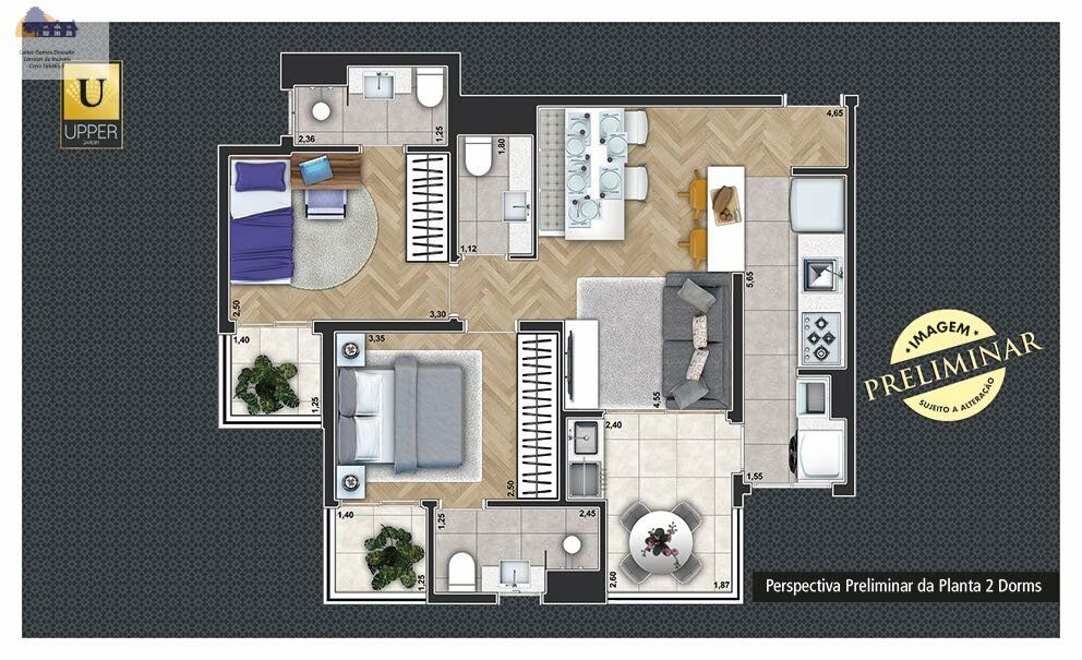 Apartamento à venda com 3 quartos, 131m² - Foto 9