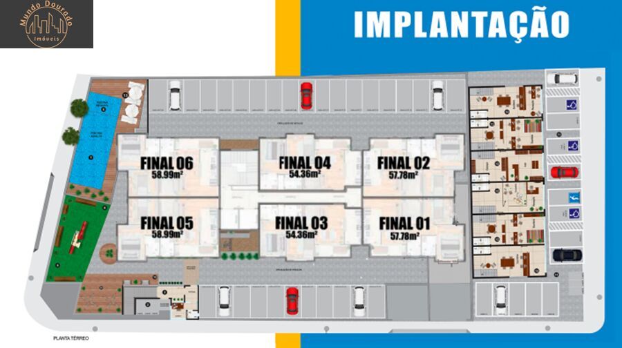 Apartamento à venda com 2 quartos, 54m² - Foto 13