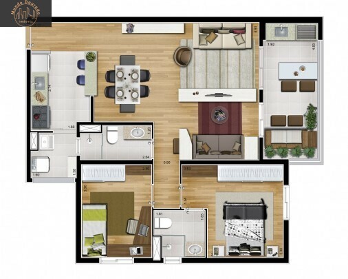 Apartamento à venda com 2 quartos, 65m² - Foto 15