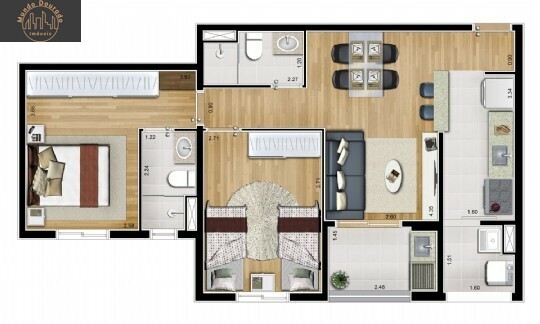 Apartamento à venda com 2 quartos, 65m² - Foto 13