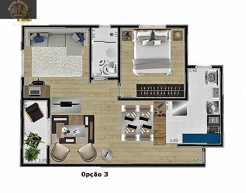 Apartamento, 2 quartos, 60 m² - Foto 19